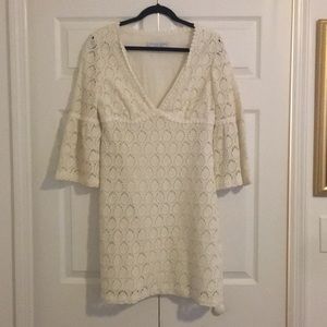 Trina Turk Ivory Lace dress